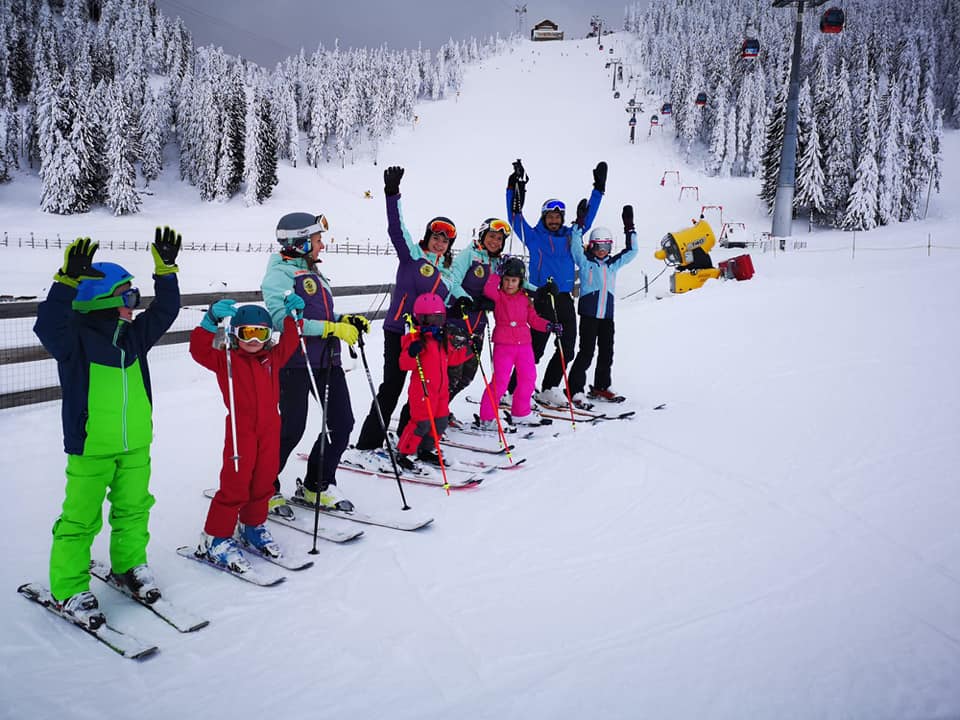 Ski lessons fun with R&J Ski School from Poiana Brasov